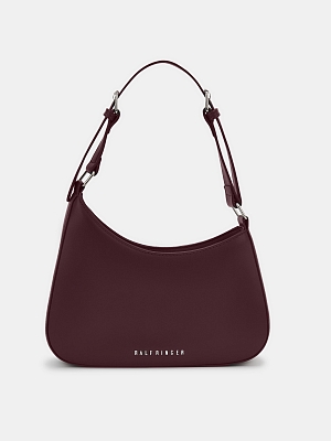 АУГС328500 Сумка женская искусственная кожа,270х55х200,бордовая