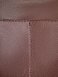 R45035/23 Сумка женская, иск. кожа+натур замша,270x130x260,темн-коричне