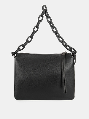 R21106/10 Сумка женская, искуственная ко жа,50x240x190,черная