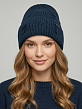 АУГЧ092600_Н Шапка женская Ralf Ringer 50% шерсть,50%акрил,джинсовая