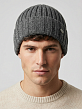 АУГЧ089900_Н Шапка мужская Ralf Ringer 50% шерсть,50%акрил,серая