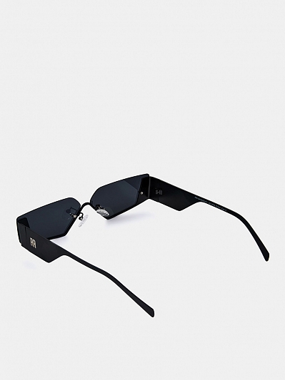 RR-240034-01 Солнцезащитные очки женские,пл астик/полимер,б/разм,черные