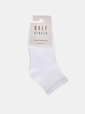 АУОН065900 Женские хлопк.носки спорт,усил енная резинка10см р.38-40белые