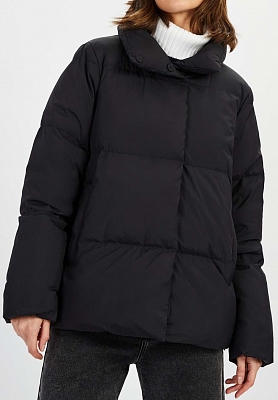 B001526-XXL Пуховик женский, р.XXL (52),черный