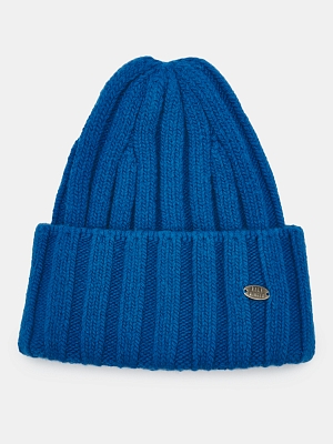 АУГЧ087700_Н Шапка женская Ralf Ringer 50% шерсть,50%акрил,синяя