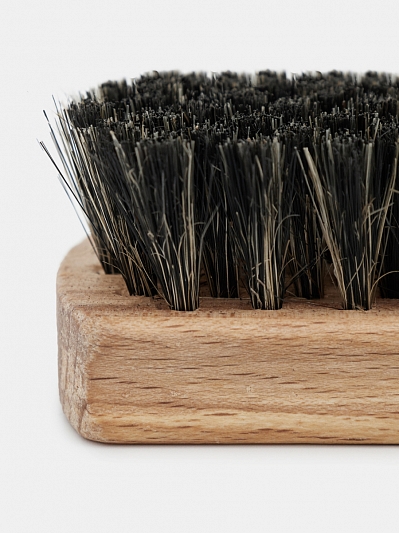 Щётка для обуви, 87 пучков, 140х40х16мм