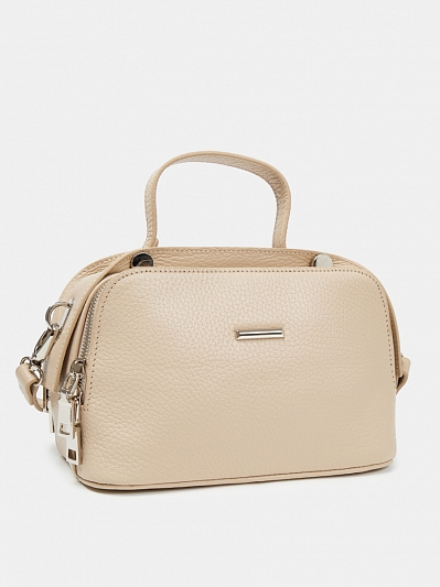 АУГС273800 Сумка женская,натур.кожа 260*160*130 бежевая