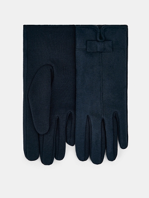 LB-PH-94-RF-navy-M_Н Перчатки женские трикотаж подкладка р.M темно-син