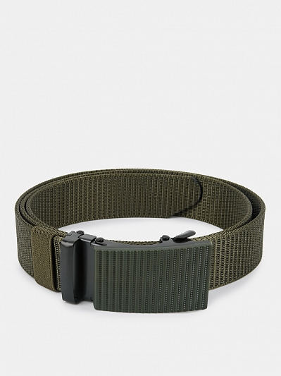 150413P-22706-30 Ремень мужской Ralf Ringer по лиэстер 100%,120х3,2,хаки