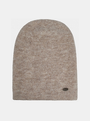 RF-A53010-Бежево-коричневый_Н Шапка женская Labbra 50%шерсть 50%акрил р.57 бежево-коричнева