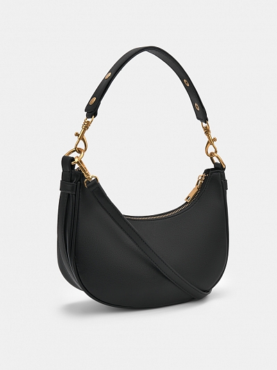 Сумка женская, черная, 25x7x13