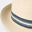 210413P-17182-33_Н Шляпа мужская Ralf Ringer, 100%солома,ванильная