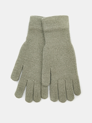 АУГП110300_Н Перчатки жен.Ralf Ringer,60%ан гора,40%вискоза,1 размер,зелен