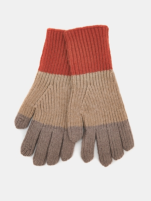 АУГП110700_Н Перчатки жен.Ralf Ringer,80%ше рсть,20%нейлон,1 размер,оранж