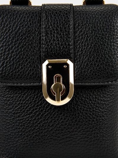 Сумка женская, черная, 17*13*7