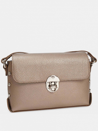 АУГС261000 Сумка женская натур. кожа 230*160*70 бежевая