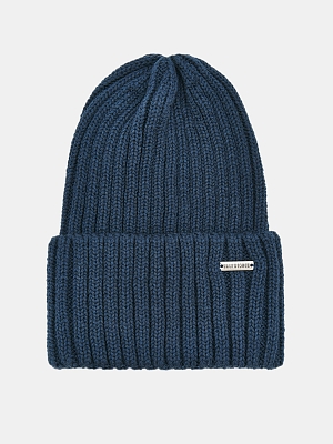 АУГЧ095100_Н Шапка мужская Ralf Ringer 50%шерсть,50%акрил,джинсовая