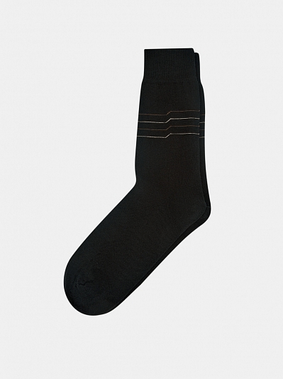 АУОН040400_Н Носки мужские 80%хл.15%п/а, 5%эл.р.27-29 черные