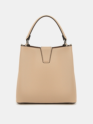 Сумка женская, бежевая, 11*21*23