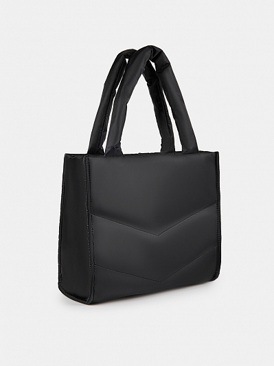 Сумка женская, черная, 35х15х28