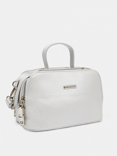 АУГС273700 Сумка женская,натур.кожа 260*160*130 серая