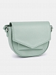 Сумка женская, мятная, 21x6x15