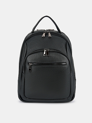 АУГЗ048500 Рюкзак мужской   натур.кожа 310*380*180  черный