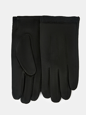 GMT-220-03-FIP-01_Н Перчатки мужские 90%полиэстер 10%эластан,без разм.черные