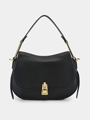 АУГС332600 Сумка женская искуственная ко жа,240х90х180,черная