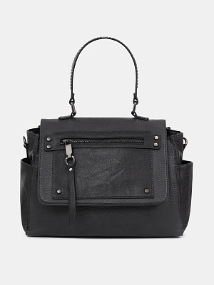 51-137-38-4 Сумка женская 33х12х23 Portofiano  серая