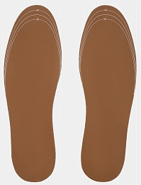 Стельки кожаные на пенной основе, размер 38-41