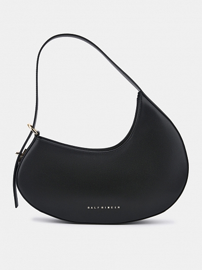 АУГС318300 Сумка женская, натур.кожа 330х60х250,черная