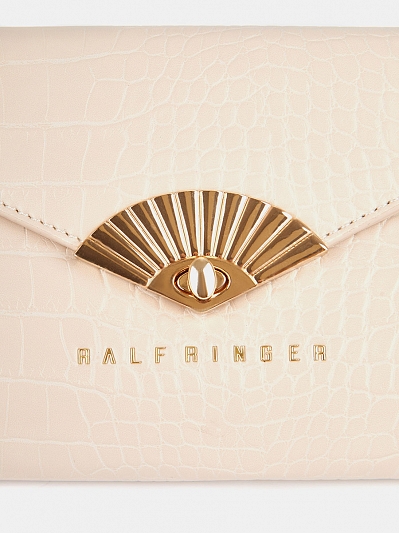 Сумка женская, молочная, 5x19x12