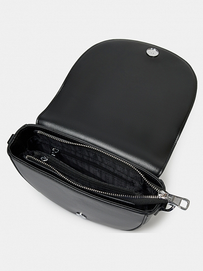 Сумка женская, черная, 22*19*6 