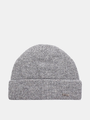 LANCASHIRE03-P-08_Н Шапка женская50%акрил,27%нейло н,10%мох,10%шерсть,б/разм.сера