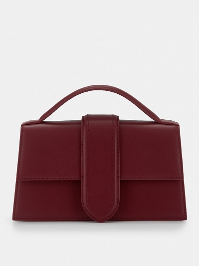 АУГС337900 Сумка женская Ralf Ringer натур.кожа,235х64х146,бордовая