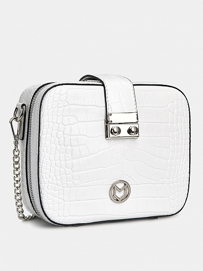 MV-J303-L01 Сумка женская,MARINA VOLPE,нат ур.кожа,200x60x150,белая
