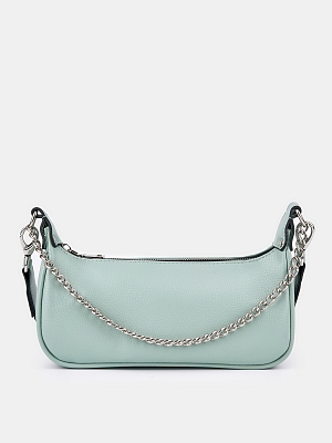 Сумка женская, мятная, 25x8x11