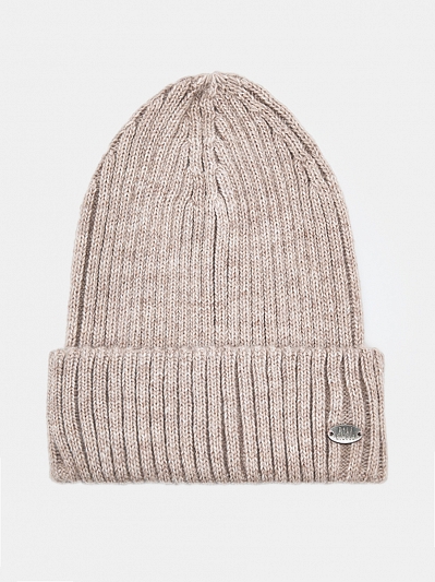 АУГЧ089600_Н Шапка женская Ralf Ringer 50% шерсть,50%акрил,бежевая