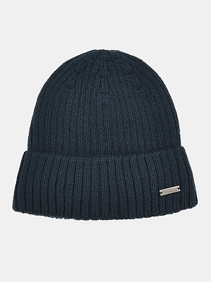 АУГЧ093700_Н Шапка мужская  Ralf Ringer 70%акрил,30%шерсть,синяя