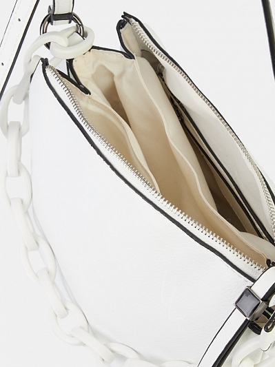 Сумка женская, белая, 24*19*5