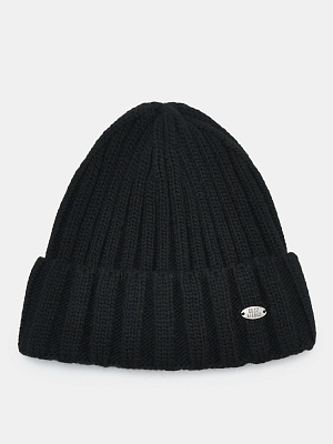 АУГЧ090000_Н Шапка мужская Ralf Ringer 50% шерсть,50%акрил,черная