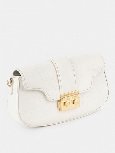 R182-3860/30 Сумка женская, искуственная ко жа, 240*50*130,молочная