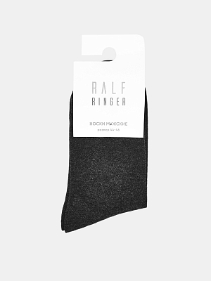 АУОН072400 Носки мужские 10см,хлопок 97%п олиамид2%,лакра1%,р.44-46,сер