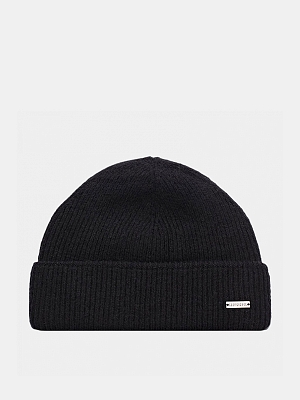 110322P-14383-01_Н Шапка женская 50%акрил,27%нейл он,10%мох,10%шерсть,б/разм.чер