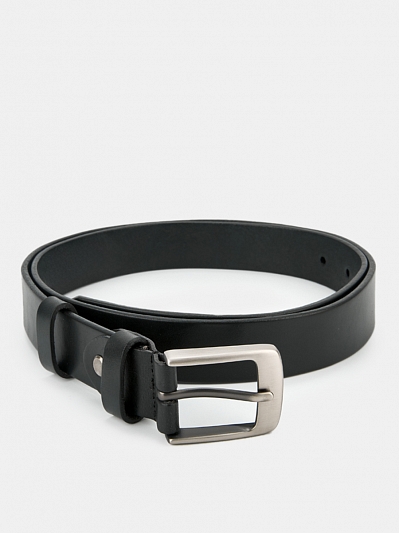 АУГР094000 Ремень женский Ralf Ringer,нат ур.кожа,115х3,черный