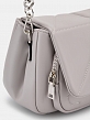Сумка женская, серая,17x26x9