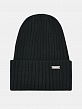 АУГЧ092300 Шапка женск.Ralf Ringer 50% шерсть,50%акрил,черная
