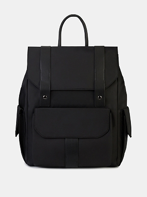 41-231-31-4 Рюкзак мужск.,30х39х12 экокожа 100% Portofiano черный