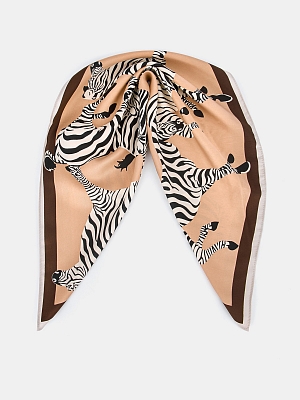 170313P-21934-29 Палантин женский Ralf Ringer 100%полиэстер,50х50,бежевый